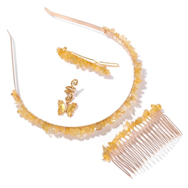 Dazzling Crystal Hair Jewellery