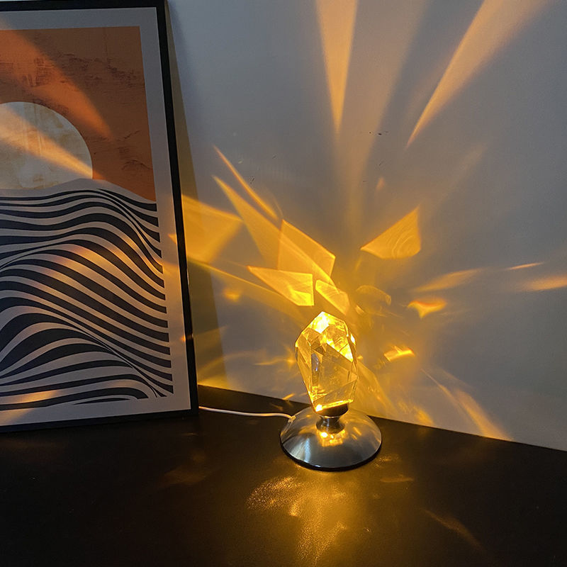 Crystal Or Diamond Effect Night Lamp