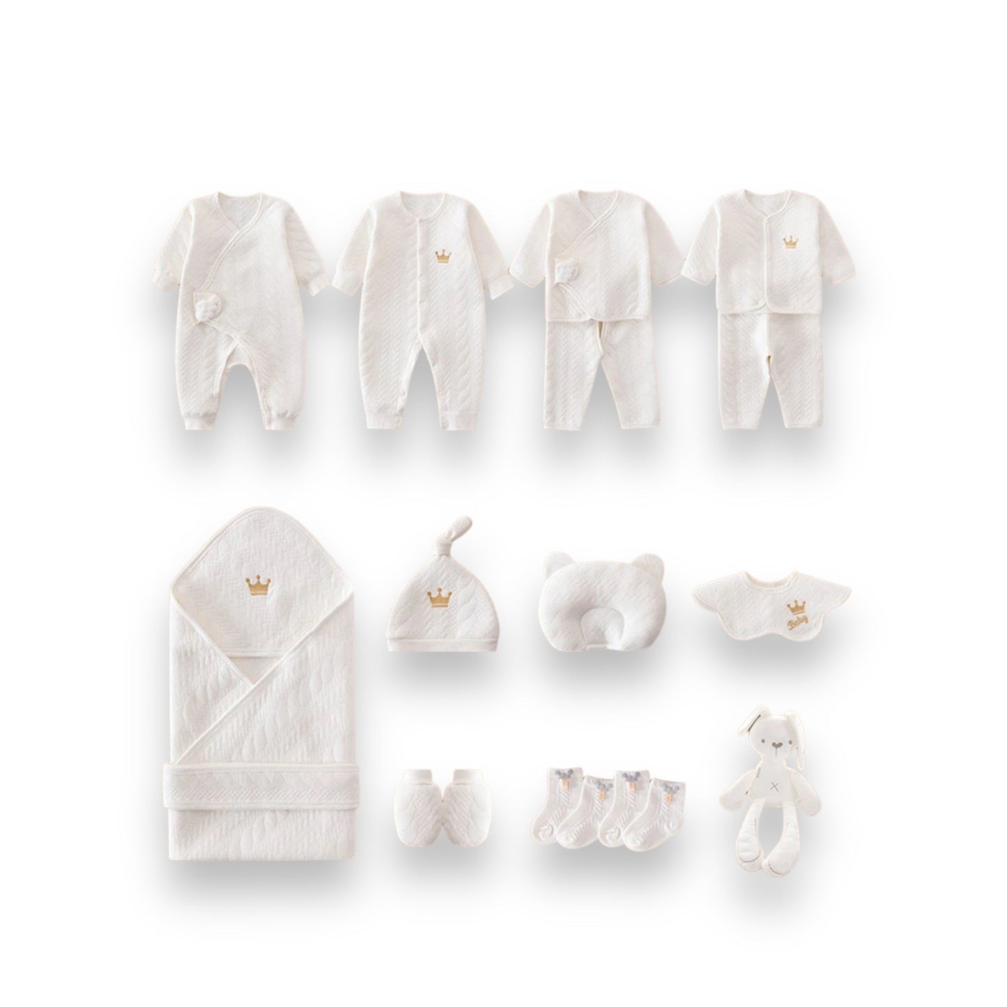 Newborn Baby DeLuxe Set 0-6M, Baby Shower Gift Set