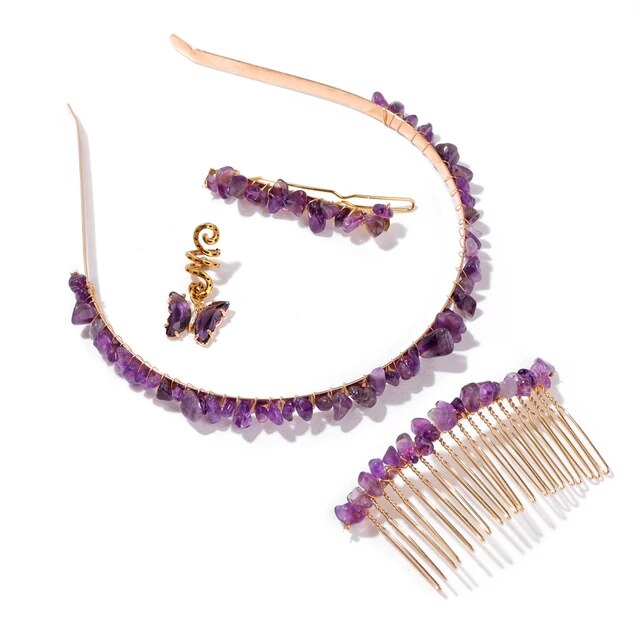 Dazzling Crystal Hair Jewellery