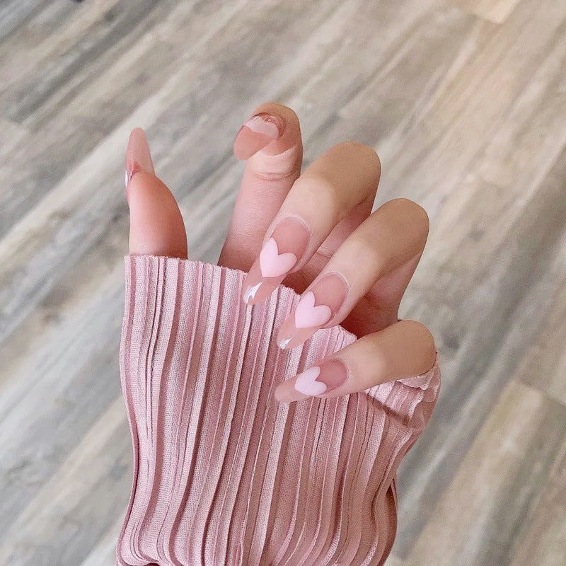 Fashion Peachy Love: Fashionable and Removable False Nail Patches