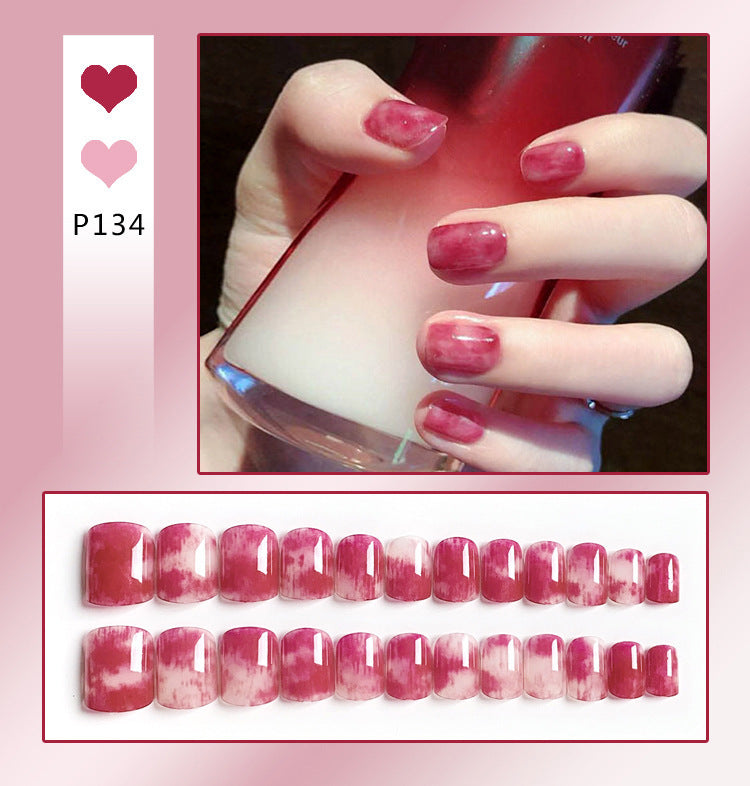 Fashion Peachy Love: Fashionable and Removable False Nail Patches