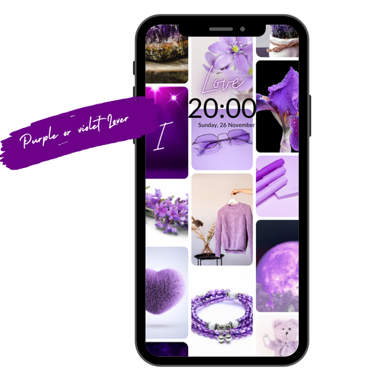 Purple Violet Phone wallpaper - 112