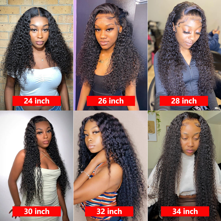 Super Curly Lace Front 100% Real Human Hair - Game Changer!