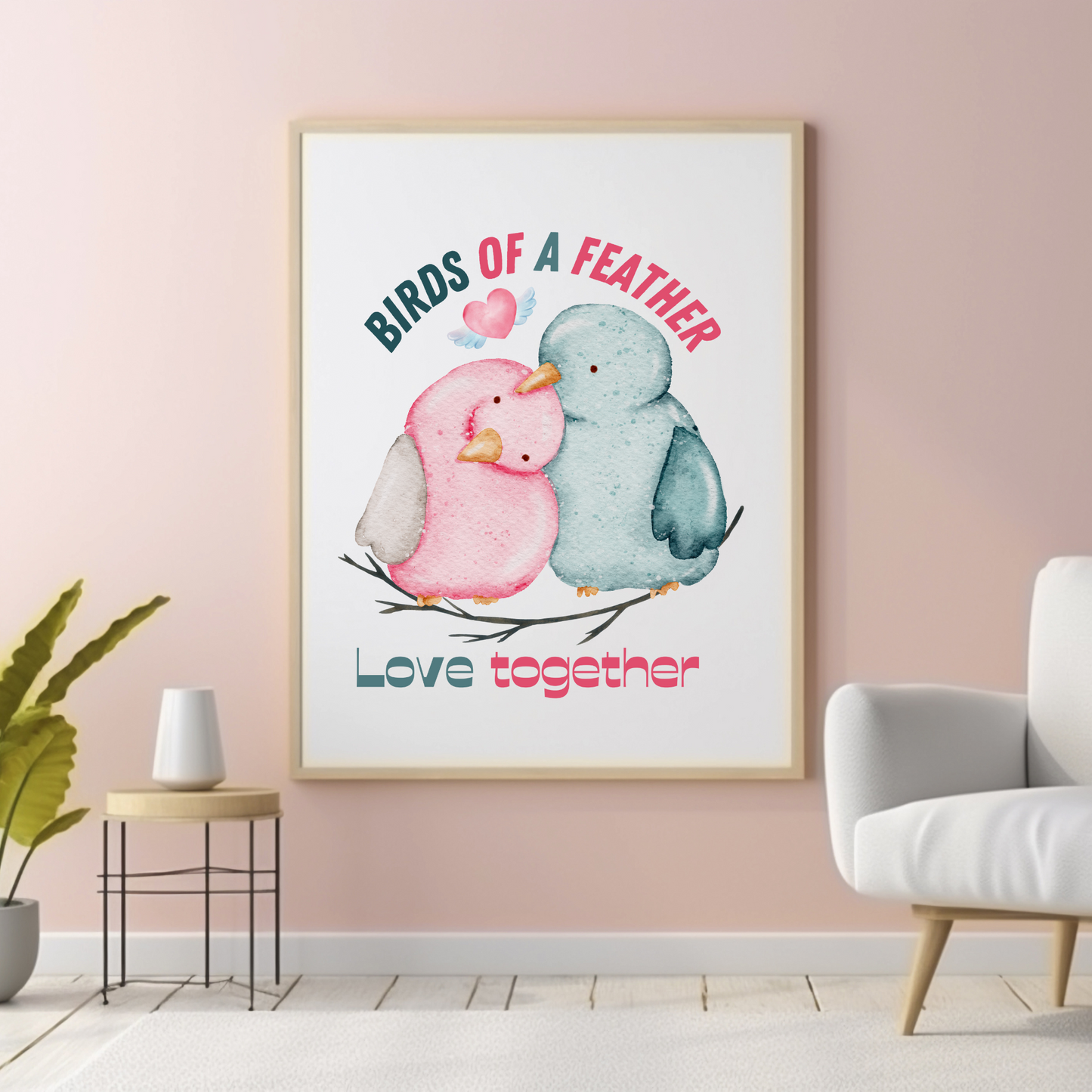 Bird Of a Feather Love Together, Digital Download