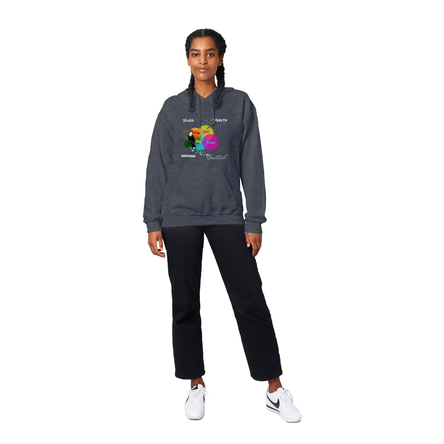 Inspirational - Motivational - Attract Blessings & Love  Women Pullover Hoodie