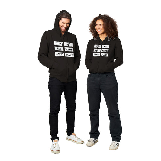 Wordplay: Get Some Fun Time - Organic Unisex Zip Hoodie