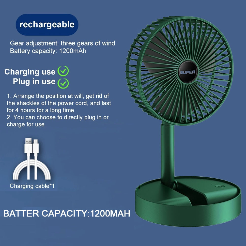 Powerful Portable Mini Fan