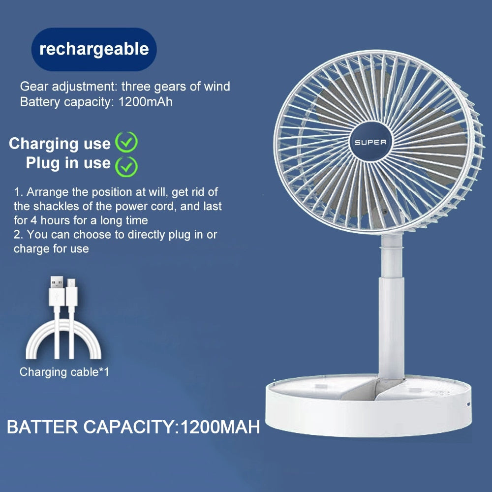 Powerful Portable Mini Fan