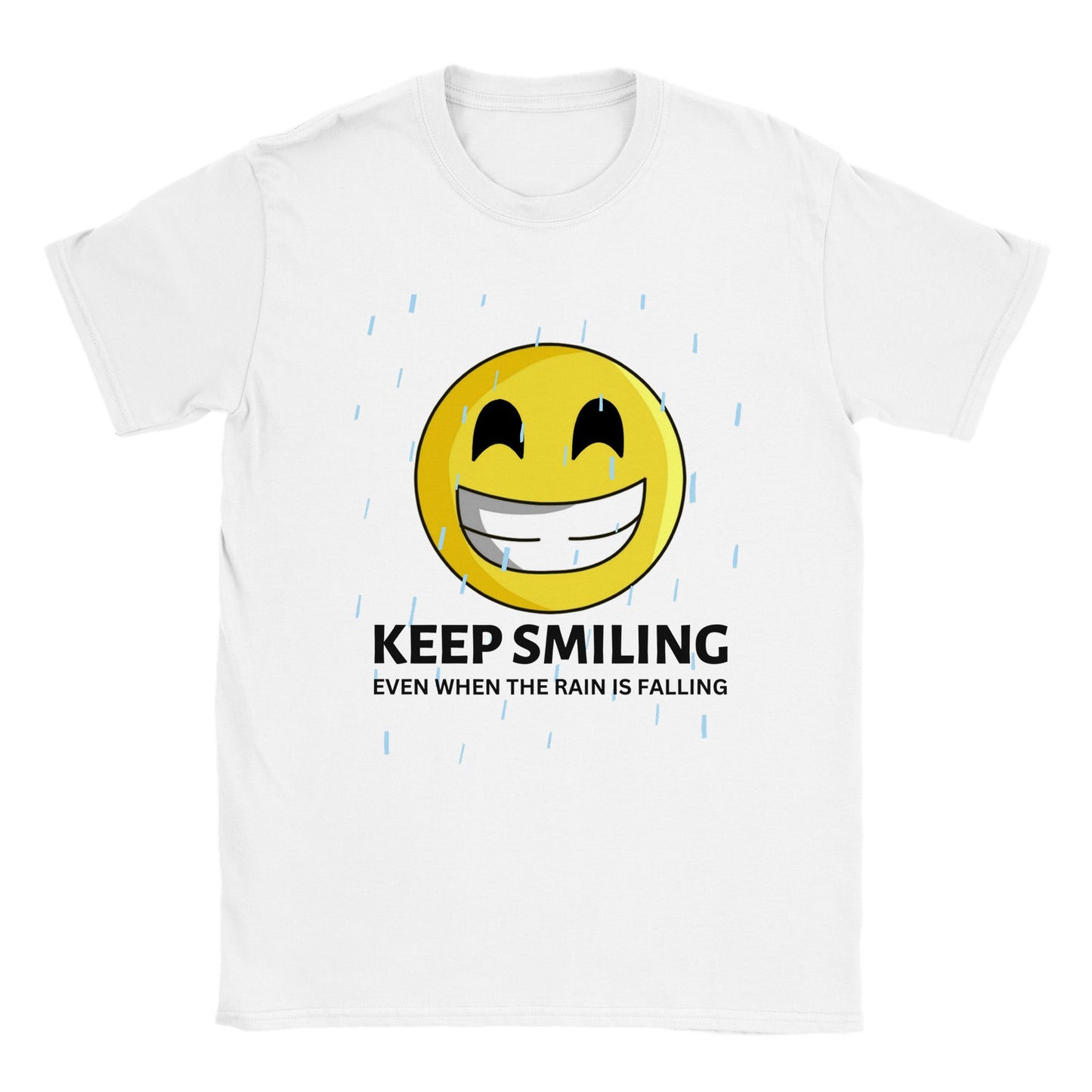Inspirational Kids T-shirt: "I Keep Smiling" - Fashion With Meaning