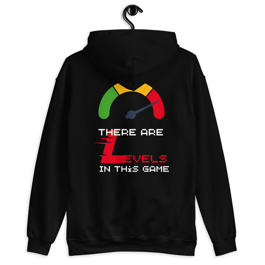 The There Are Levels In This Game Hoodie is a must-have in your wardrobe, so start your collection with this beautiful Hoodie.  This Gaming Hoodie is perfect to keep you warm during autumn and winter time as well. This Hoodie is high quality, comfy, and super soft to the touch and is great for everyday wear.
