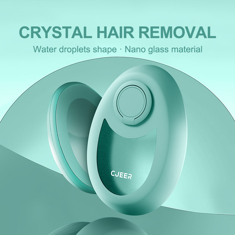 Upgraded Crystal Hair Removal Magic Crystal Hair Eraser For Women And Men Physical Exfoliating Tool Painless Hair Eraser Removal Tool For Legs Back Arms