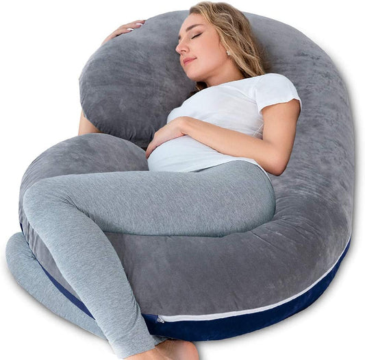 Comfortable Zen C-Shaped Body Pregnancy Maternity Pillow