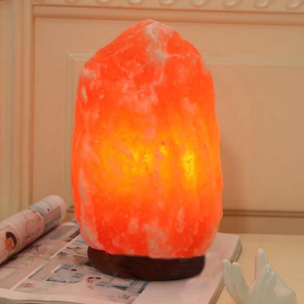 Healthy Himalayan Crystal Salt Lamp Natural Bedside Lighting