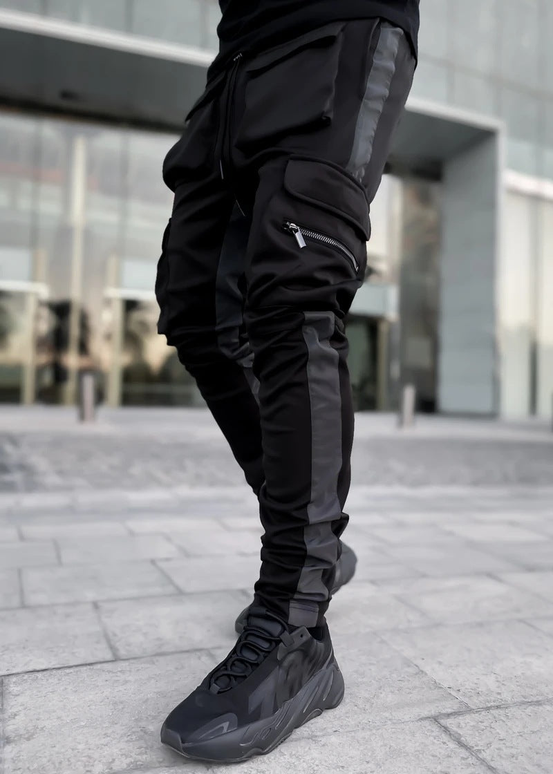 Men's Casual Reflective Jogger - Holographic