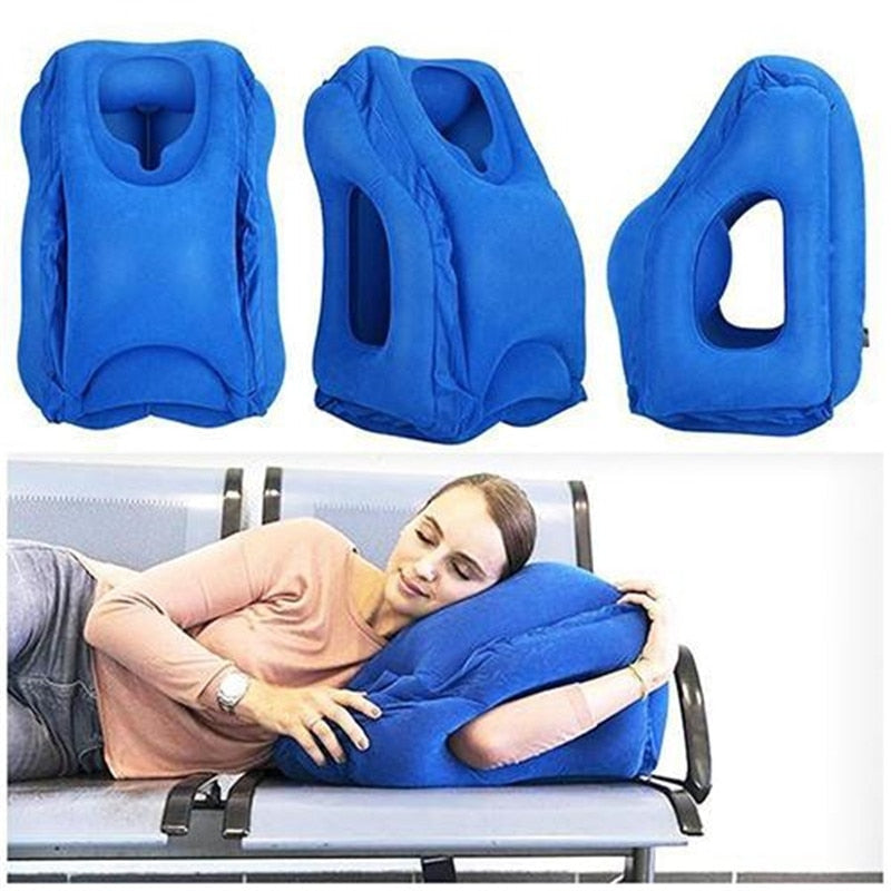 CozyJourney Inflatable Air Cushion Travel Pillow