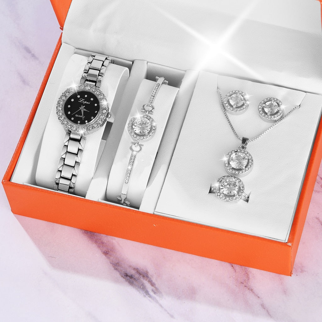 Crystal Watch Set, Gift For Her