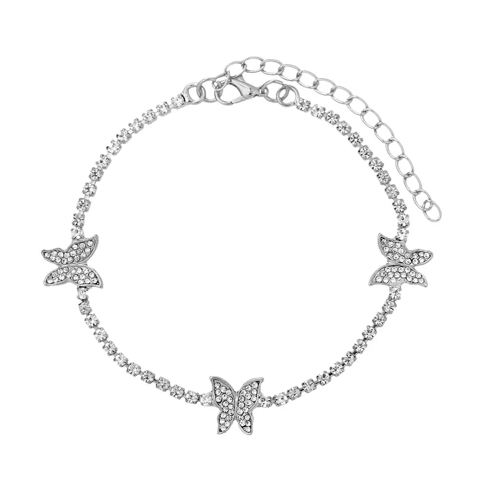 Larissa Butterfly Anklet