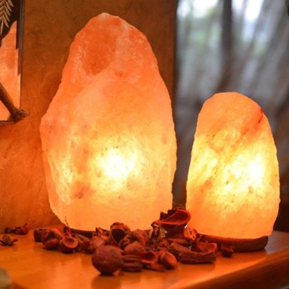 Healthy Himalayan Crystal Salt Lamp Natural Bedside Lighting